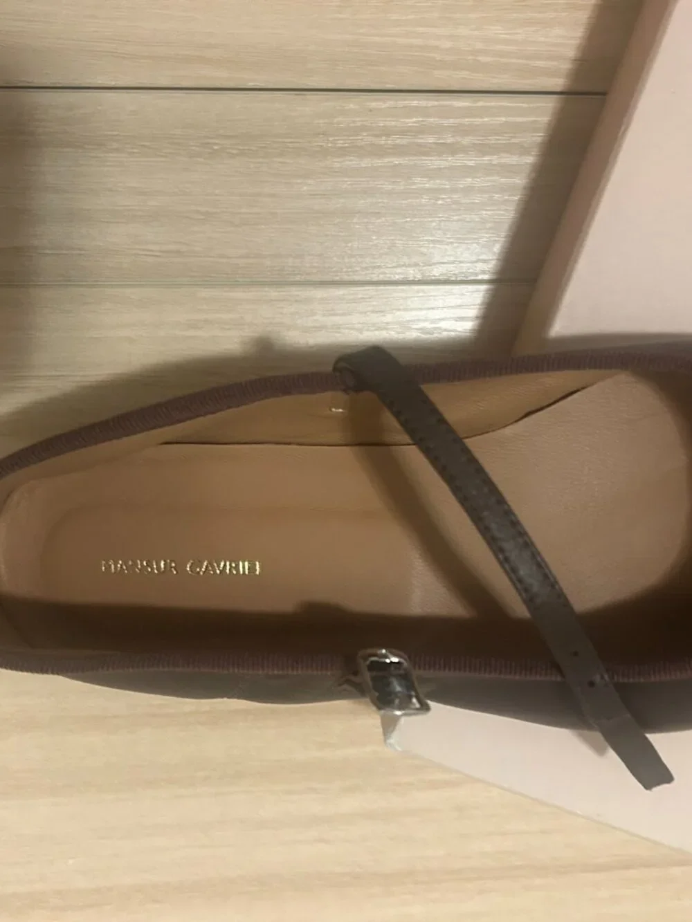 Mansur Gavriel Dance Mary Jane Flat - Brown Sz 7.5